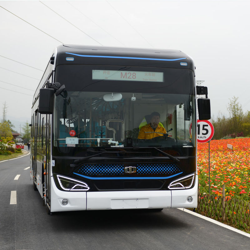 12m New Energy reiner elektrischer Bus mit Luft-Suspendierungs-Batterie 350.07kwh
