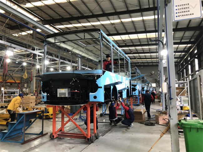 7m Länge Elektro-Minibus mit 200 km Reichweite und Linkslenkung für den öffentlichen Nahverkehr