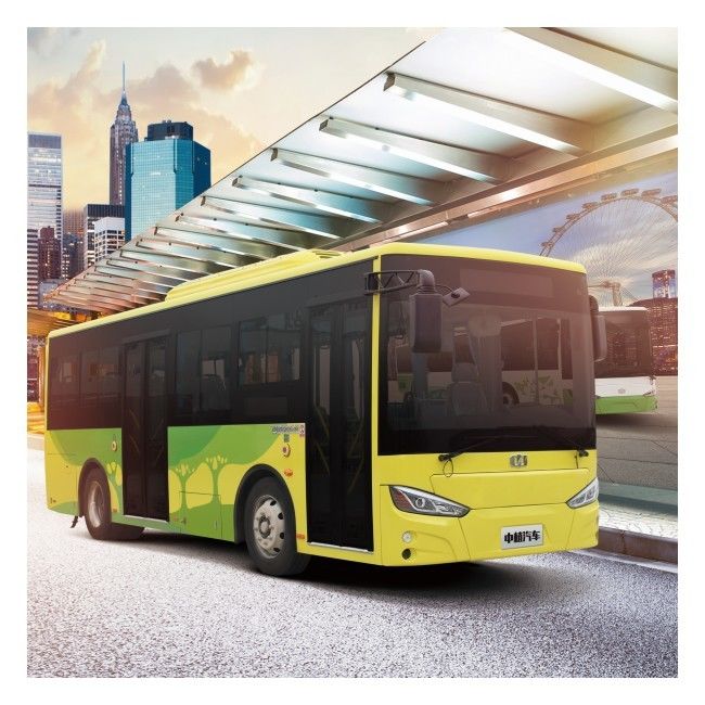 7.3m LHD Dieselmotor Bus 69km/h Emission Euro 4 Passagierkapazität 40