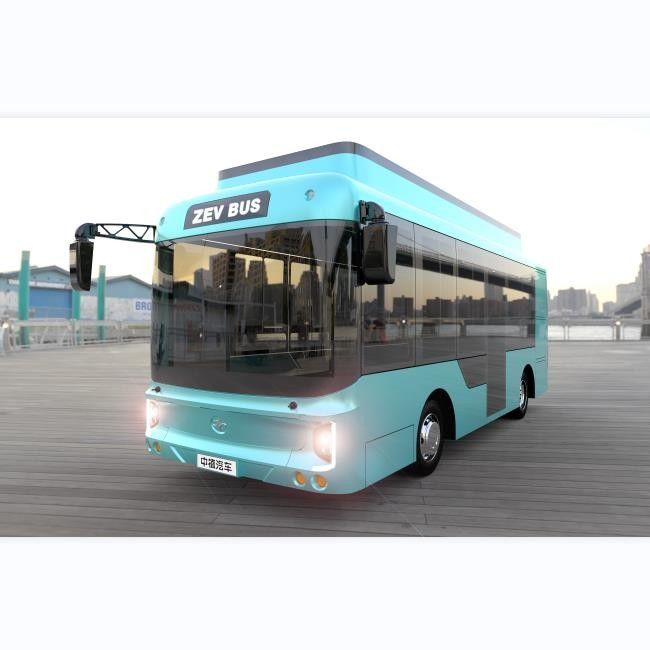 16-Sitzerer rein elektrischer Stadtbus 6,6 Meter Linkslenkung mit Klimaanlage