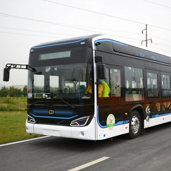 12 m LHD Batterie Elektrobus E-Bus 46 Sitzplätze Für den öffentlichen Verkehr mit langer Reichweite.