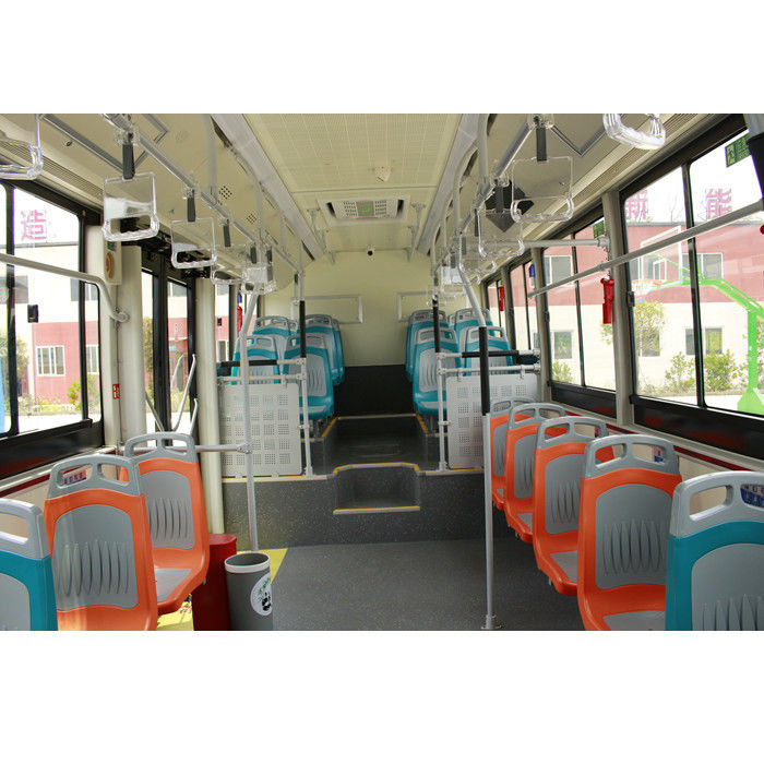 10.5m Diesel-Stadtbus Yuchai Bus 37 Sitze Euro 3 Emission für den öffentlichen Verkehr.