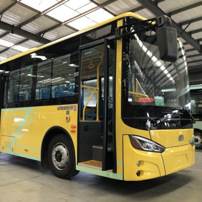 8m Elektrobuss mit rein elektrischem Antrieb 29 Sitzplätze Neuenergiebus mit maximaler Geschwindigkeit 69 km/h