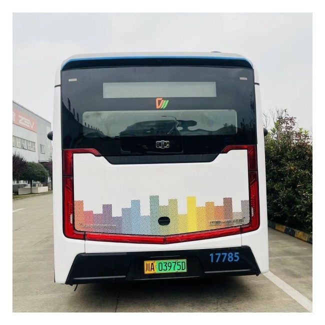12 M reiner elektrischer Bus LHD Automatischer EV Innercity Bus 46 Sitzplätze mit Luftfederung
