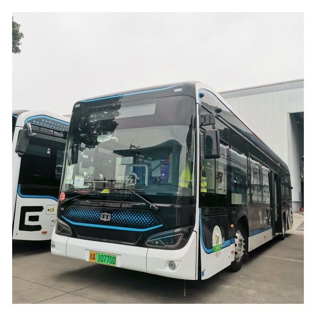12 M reiner elektrischer Bus LHD Automatischer EV Innercity Bus 46 Sitzplätze mit Luftfederung
