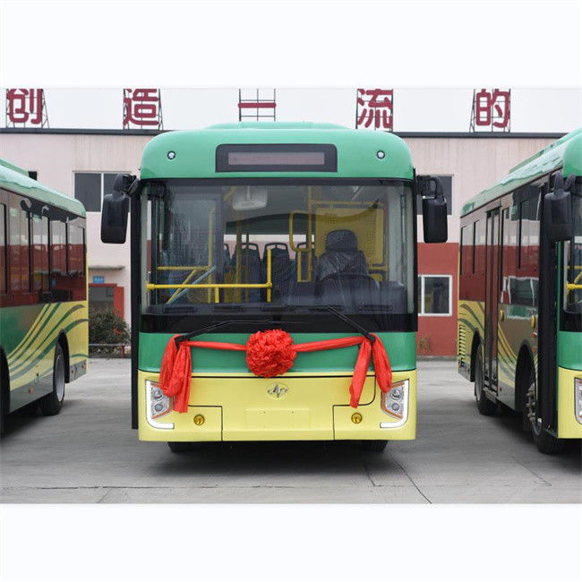 ZEV 7.7m Dieselsitze LHD RHD des stadt-Bus-Fahrzeug-Dieselmotor-25 mit Wechselstrom