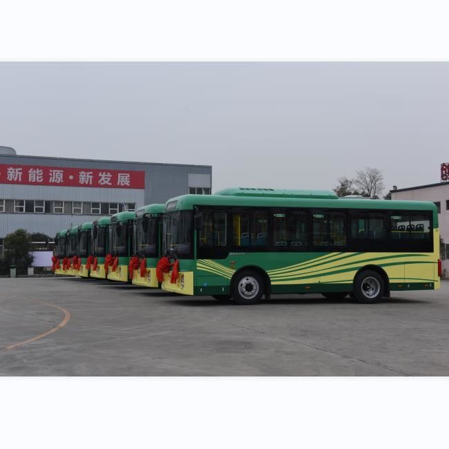 ZEV 7.7m Dieselsitze LHD RHD des stadt-Bus-Fahrzeug-Dieselmotor-25 mit Wechselstrom