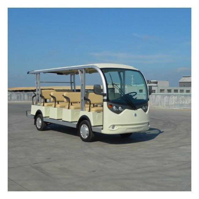 14 Lithium-Batterie-kundenspezifische Golfmobile des Sitzelektrische Besichtigungsbus-72v für Park