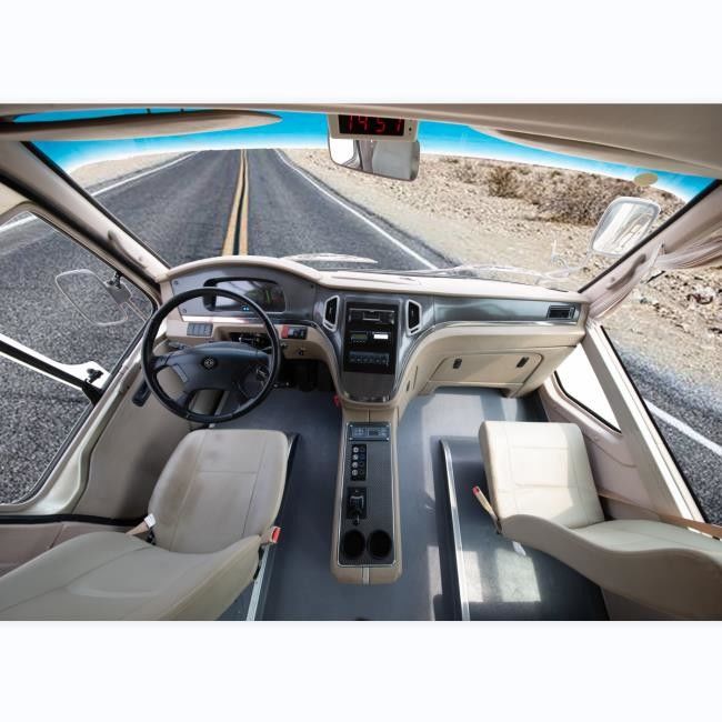 Küstenmotorschiff-Bus des Sitzer-25 mit Unterhaltungsanlage des Dieselmotor-DVD und hoch--zurück Sitzen