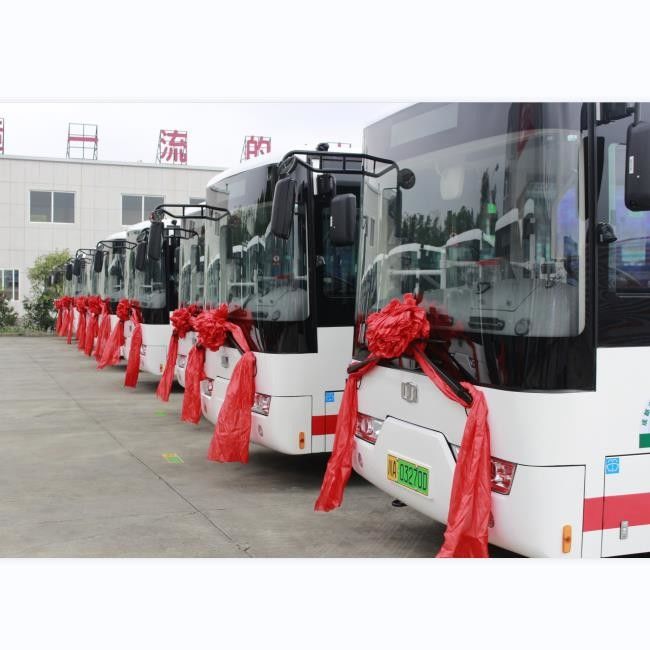 6.6m 23 Sitzplätze Elektrische Stadtbusse LHD RHD 270KM Kilometer für den Stadtverkehr