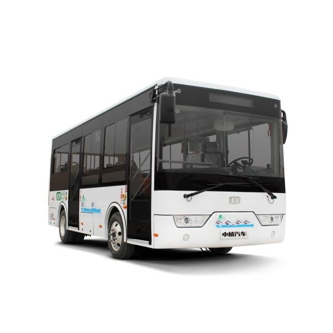 6.6m 16 Sitzplätze Elektrischer Minibus Elektronischer Bus LHD Grüner Stadtbus für den öffentlichen Verkehr.