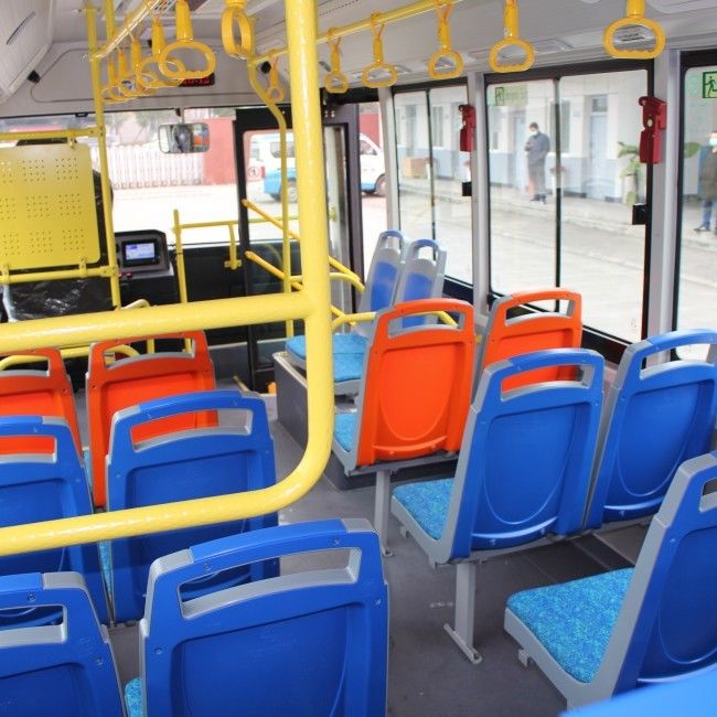 6.6m Elektrische Mini-Stadtbusse Neue Energie-Stadtbus 23 Sitze Für den öffentlichen Verkehr.