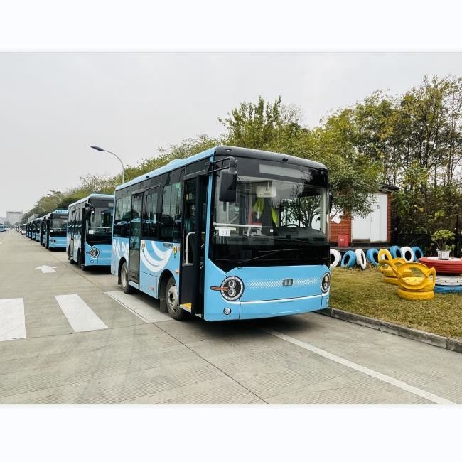 6.6m ZEV Bus Neuer Energiebus Null Emission Zwei Türen Mit 16 Passagiersitzen