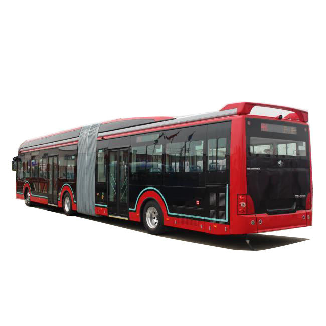 18 m 50 Sitzplätze Elektro-Stadtbus elektrisch angetriebener Bus BRT für den städtischen Verkehr.