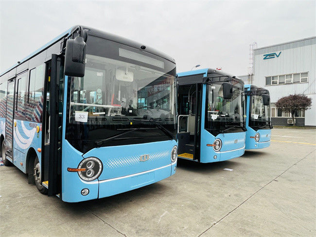 6.6m Batterie Elektrobusse Elektro-Transitbusse 24 Sitzplätze für den öffentlichen Verkehr.