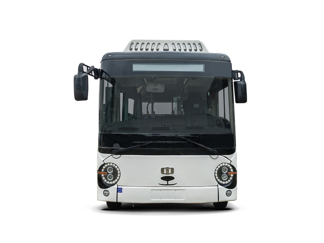 5.9m Elektro-Minibus mit 14 Sitzplätzen Niedrigbodenbusse grüner Bus für den öffentlichen Verkehr.