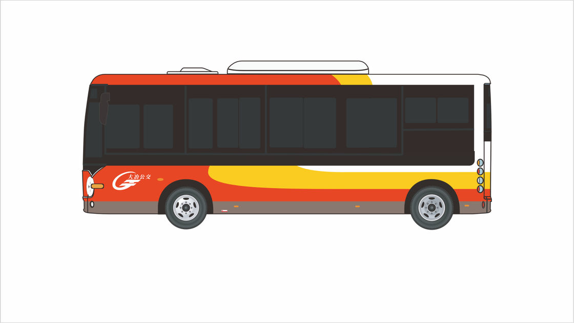 Urban Public Transportation Solution 10,5m elektrischer Stadtbus mit 30 Sitzplätzen und 268 kWh Batterie