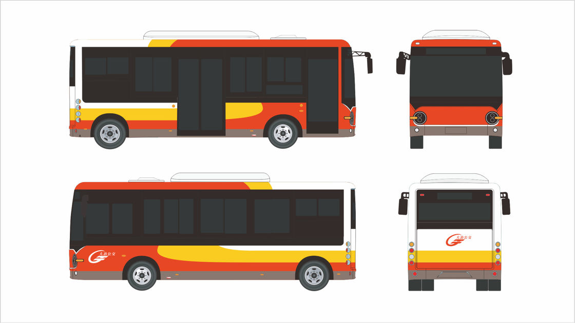 Urban Public Transportation Solution 10,5m elektrischer Stadtbus mit 30 Sitzplätzen und 268 kWh Batterie