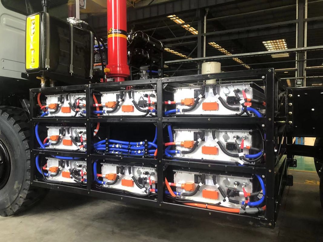 110 Tonnen Nutzlast Elektro-Bergbau-Truck mit 528 kWh LFP-Batterie für emissionsfreie autonome Beförderung