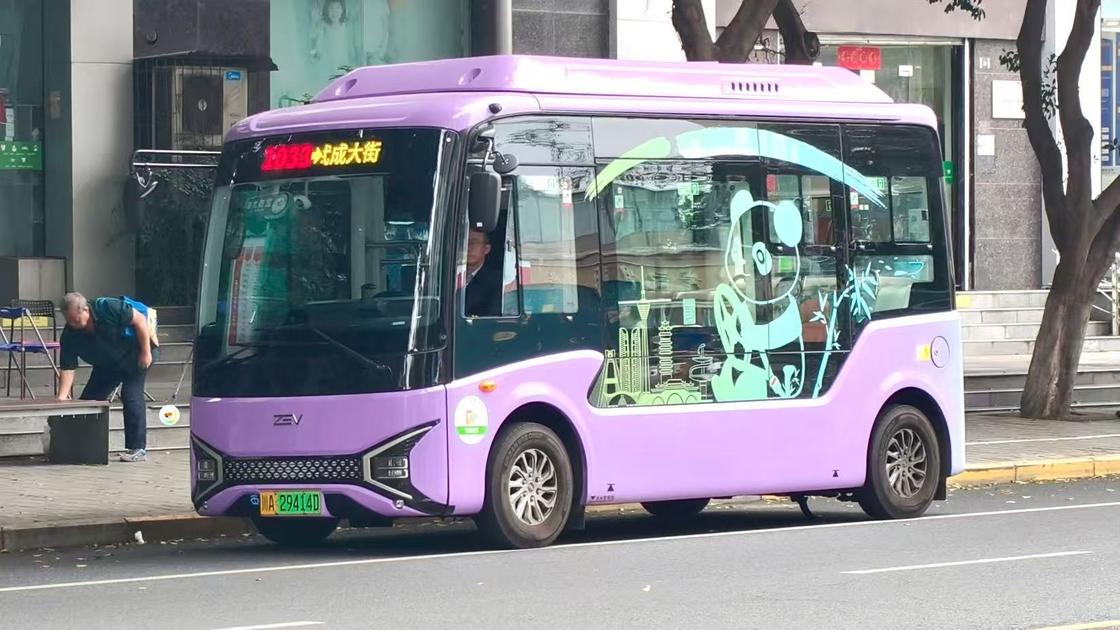 11-Sitzer-Elektrobusse mit 80 kWh Batterie und Automatikgetriebe für den Stadtverkehr
