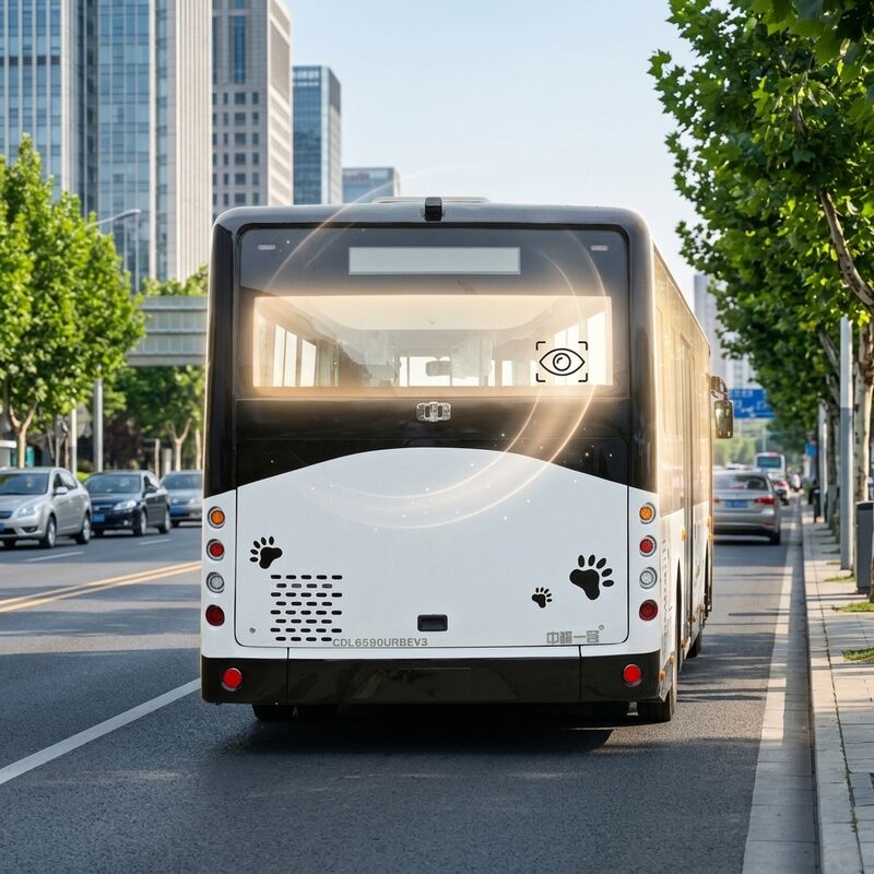 5.9m Elektro-Minibusse Elektro-Van 14-Sitzer-Passagierbus für den öffentlichen Verkehr.