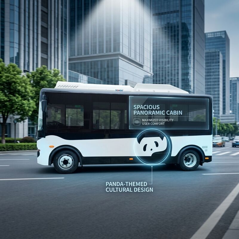 5.9m Elektro-Minibusse Elektro-Van 14-Sitzer-Passagierbus für den öffentlichen Verkehr.