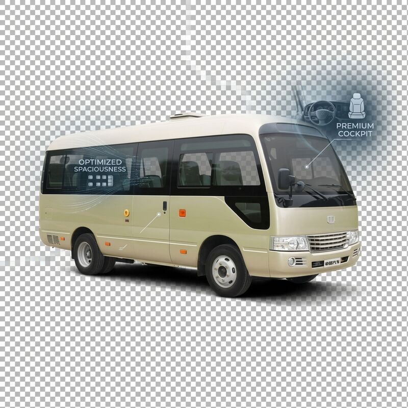 6m Elektrischer Mini-Coaster-Bus mit 18 Sitzen und 89,7 kWh Batterie für den öffentlichen Nahverkehr