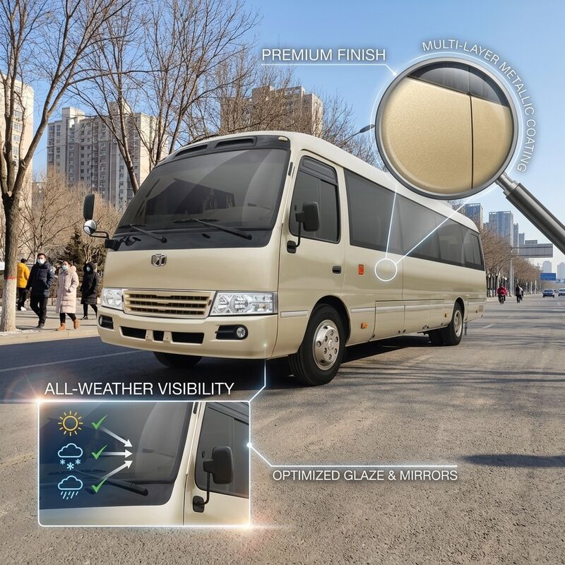6m 19 Energie Sitz-Zev Buss LHD holen reinen elektrischen Mini Bus 89,7 KWH zurück