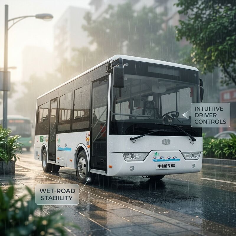 6,6m 16 Sitzplätze LHD Elektro-Minibus für den öffentlichen Nahverkehr in Städten
