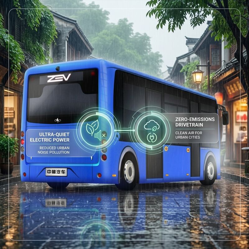 6.6m reine elektrische Busse Mini City Bus Zero Busse für öffentliche Verkehrsmittel 16 Sitzplätze