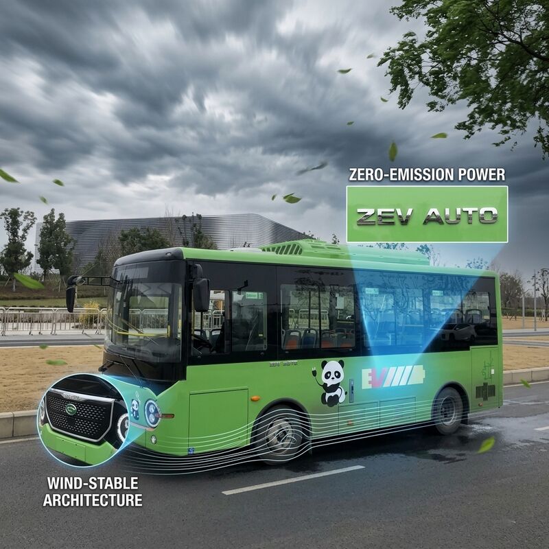 Reiner elektrischer Bus-E-Bus LHD 6.6m mit der Fußbodenbelag-grellen Aufladung