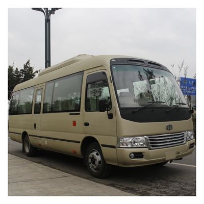 13-19 Blattfeder Sitze Luft konditionierter Küstenmotorschiff-Bus LHD/RHD