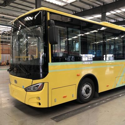 Zwei Türen 8m städtische batterieelektrische Busse mit 198,4 kWh Batterieleistung 29 Sitze und Linkslenkung