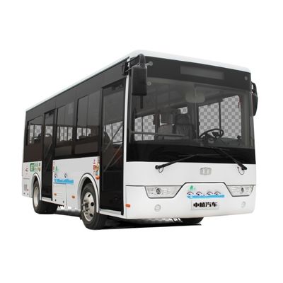 6.6m Elektrische Minibusse EV Bus automatische Getriebe LHD oder RHD für Stadt-Shuttle-Dienstleistungen.