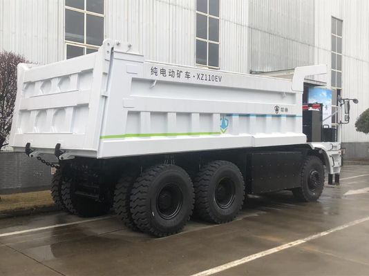 110 Tonnen Nutzlast elektrischer Bergbaufahrzeug mit 528 kWh LFP-Batterie und autonomem Transport