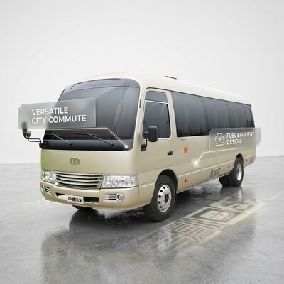 6m Elektrischer Mini-Coaster-Bus mit 18 Sitzen und 89,7 kWh Batterie für den öffentlichen Nahverkehr
