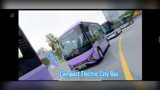 5,4 m lange elektrische Minibus-Lösung für den Stadtverkehr